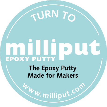 Milliput 0003 Super Fine White Milliput Epoxy Putty 4 oz (113.4 g) Package  